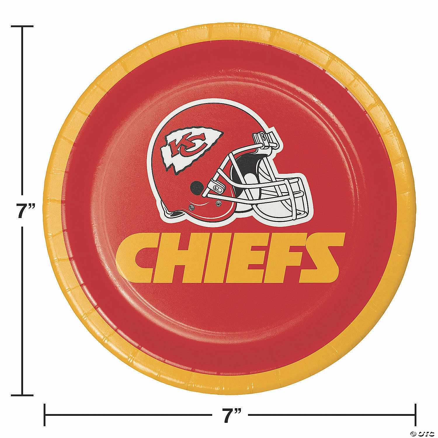 Coupon ๐ NFL Kansas City Chiefs Dessert Plates - 24 Ct. โจ - Image 2