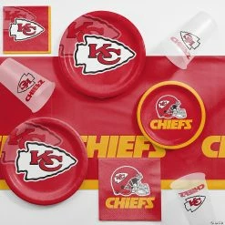 Best reviews of ❤️ NFL Kansas City Chiefs Game Day Party Supplies Kit for 8 guests ❤️