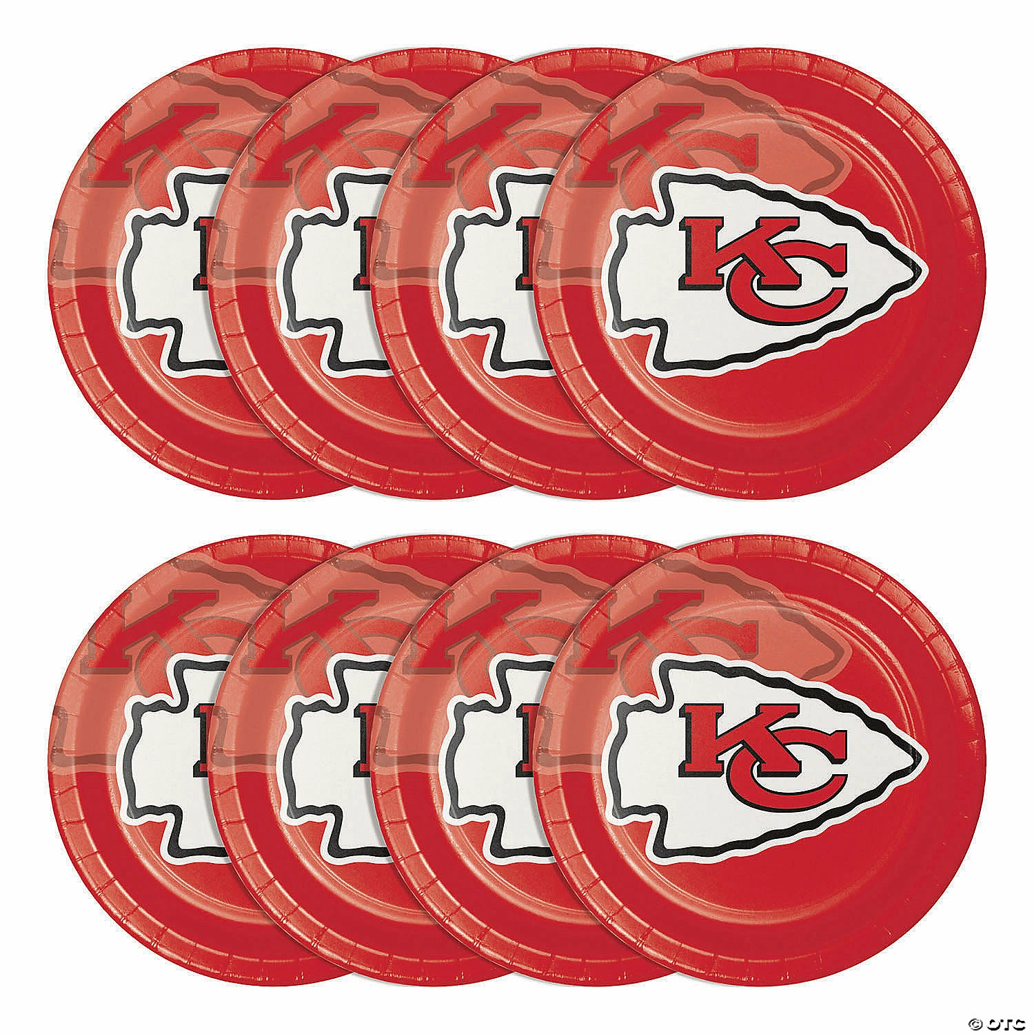 Promo ⭐ NFL Kansas City Chiefs Paper Plate and Napkin Party Kit 💯 - Image 2