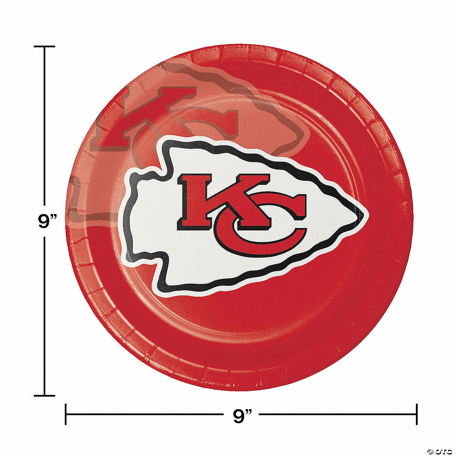 Promo ⭐ NFL Kansas City Chiefs Paper Plate and Napkin Party Kit 💯 - Image 3