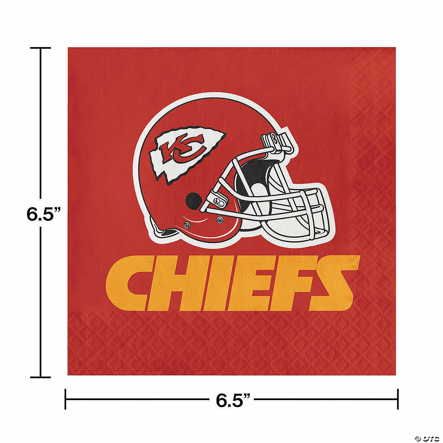 Promo ⭐ NFL Kansas City Chiefs Paper Plate and Napkin Party Kit 💯 - Image 5