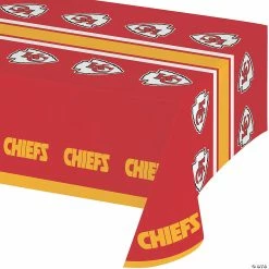 Wholesale 💯 NFL Kansas City Chiefs Plastic Tablecloths 3 Count 🔥