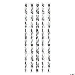 Cheap 🧨 NFL Las Vegas Raiders Paper Straws - 72 Pc. 🌟
