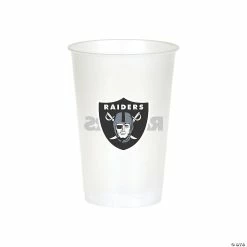Buy 🔔 NFL Las Vegas Raiders Plastic Cups - 24 Ct. 🌟