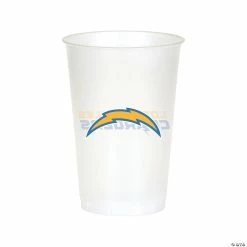 New 👍 NFL Los Angeles Chargers Plastic Cups - 24 Ct. ⭐