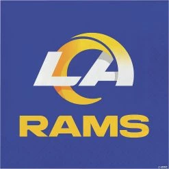 Coupon ✨ NFL Los Angeles Rams Napkins - 48 Count ✔️