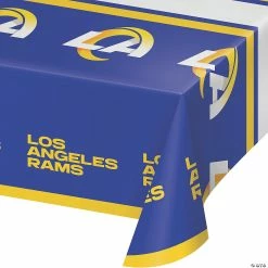 New 🔥 NFL Los Angeles Rams Plastic Tablecloths - 3 Count 🥰