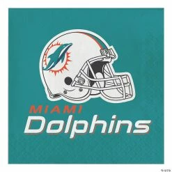 Cheap ✨ NFL Miami Dolphins Napkins 48 Count 🥰