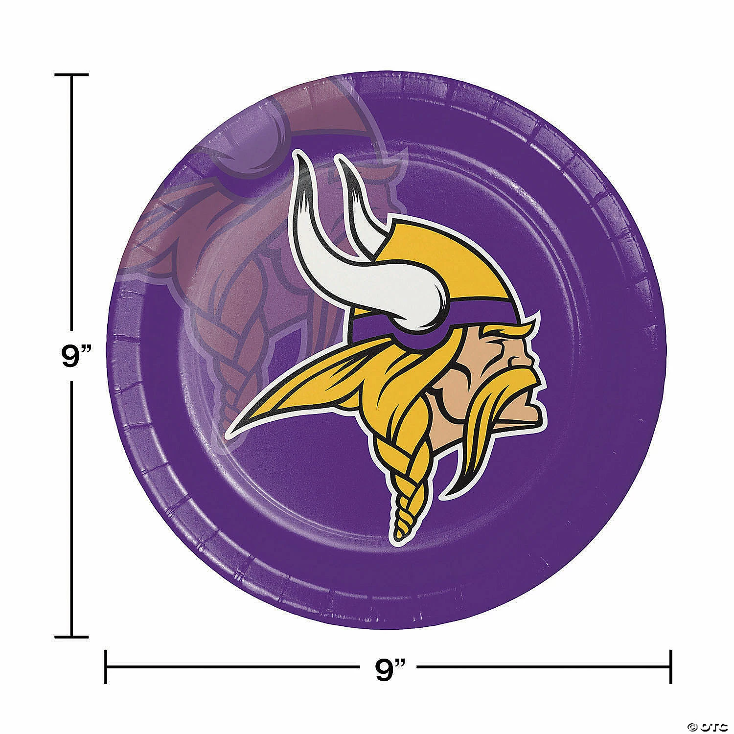 Flash Sale 🧨 NFL Minnesota Vikings Paper Plate and Napkin Party Kit 😍 - Image 3