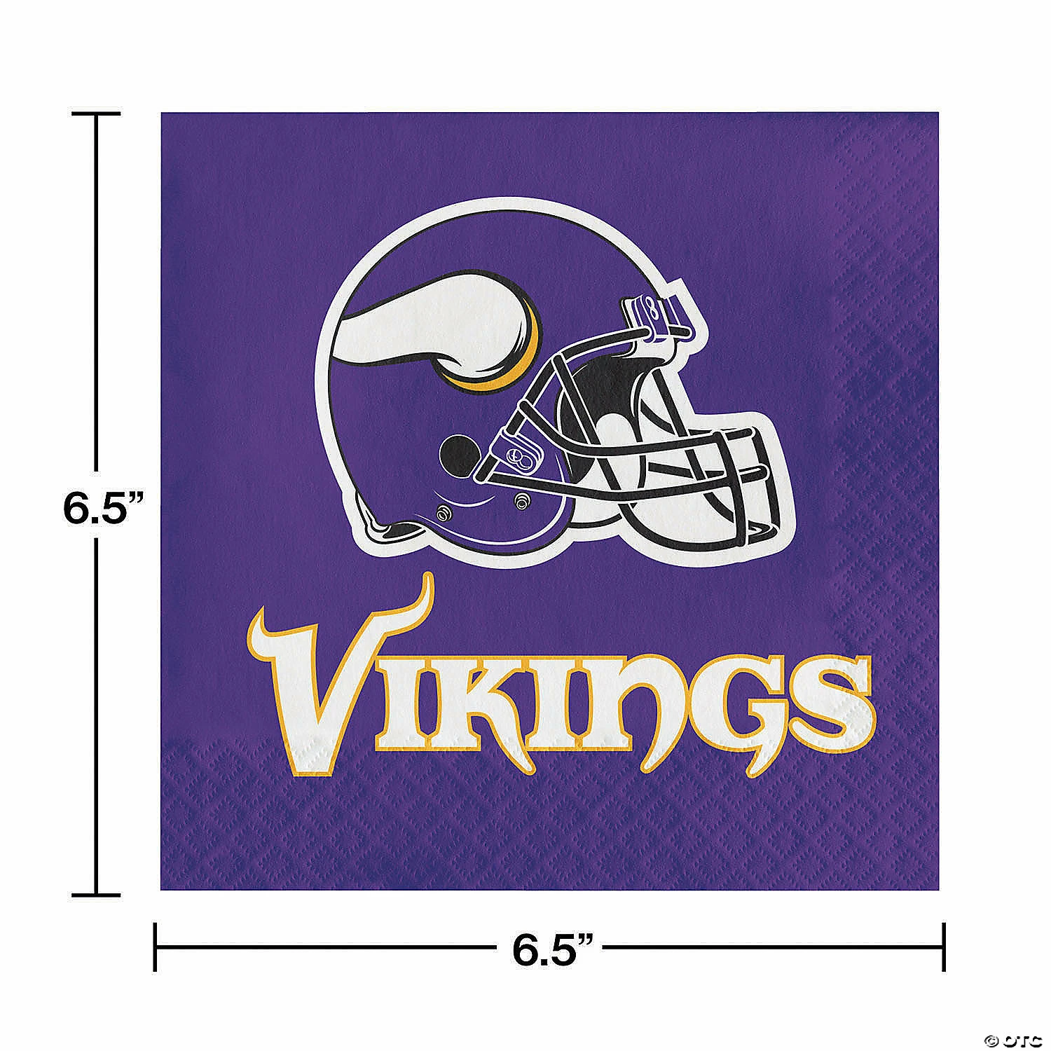 Flash Sale 🧨 NFL Minnesota Vikings Paper Plate and Napkin Party Kit 😍 - Image 5