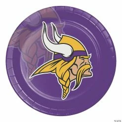 Budget 🎉 NFL Minnesota Vikings Paper Plates - 24 Ct. ❤️