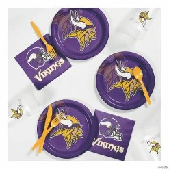 Discount ❤️ NFL Minnesota Vikings Tailgating Kit for 8 guests 😍