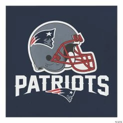 Wholesale 👍 NFL New England Patriots Napkins 48 Count ✔️