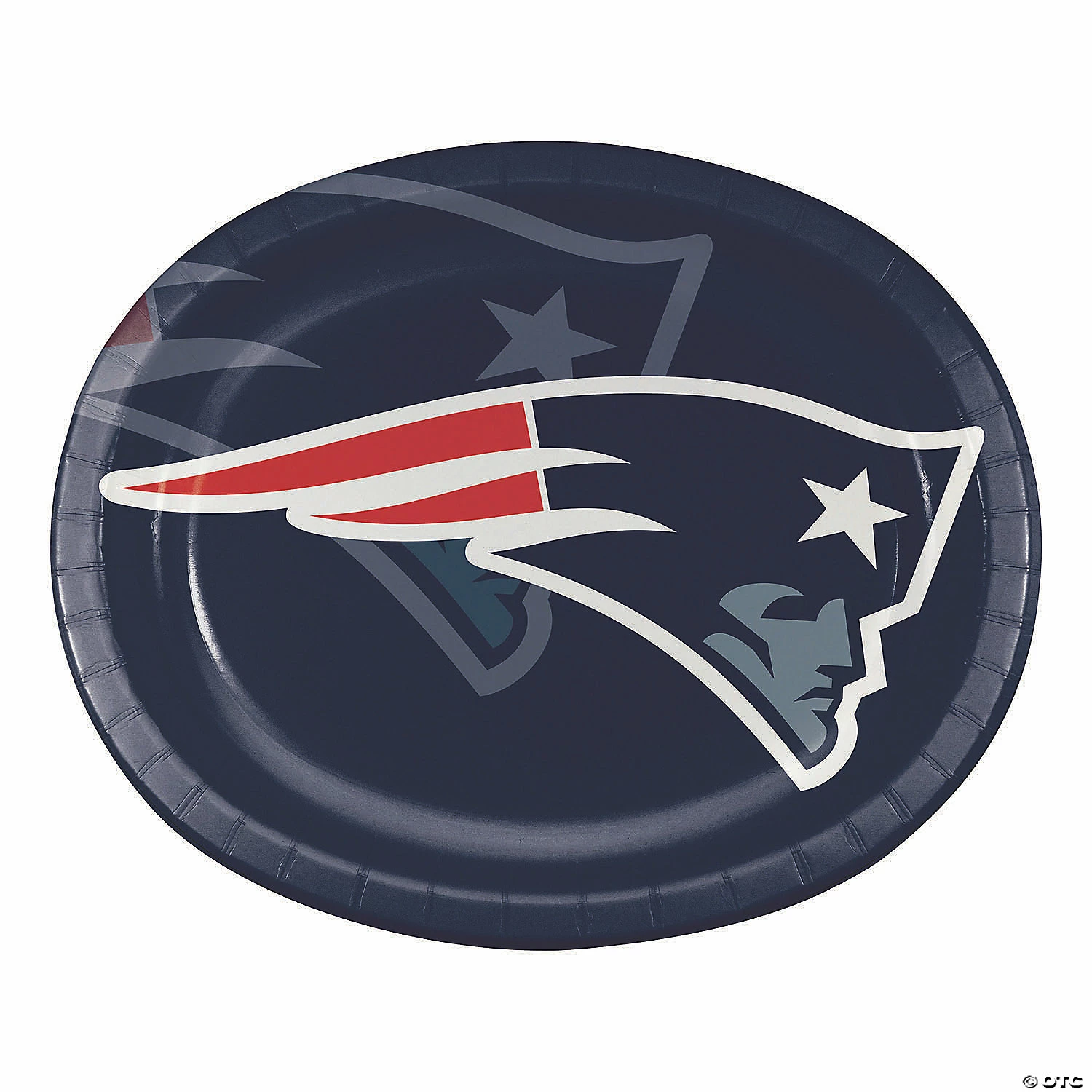 Best deal ๐ NFL New England Patriots Paper Oval Plates - 24 Ct. ๐