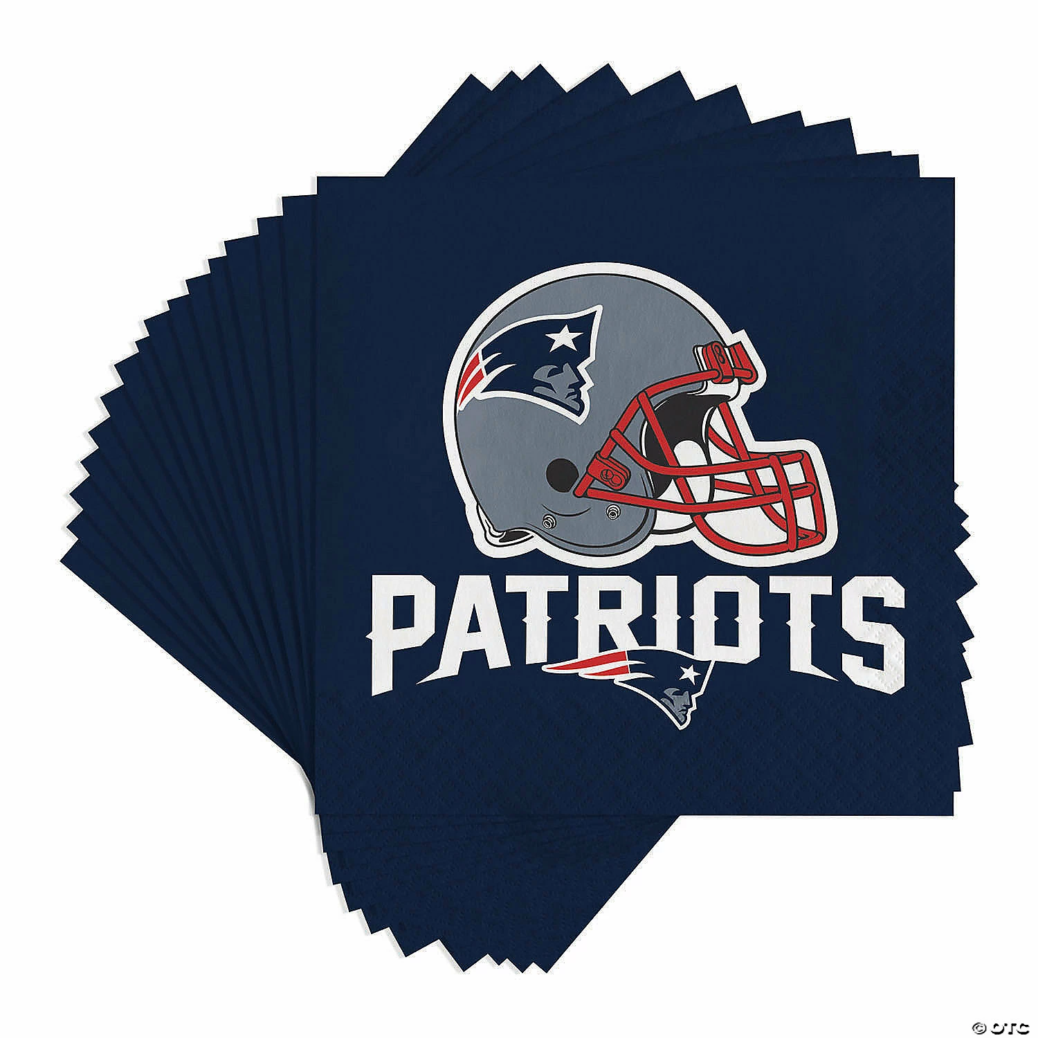 Top 10 ✔️ NFL New England Patriots Paper Plate and Napkin Party Kit 💯 - Image 4