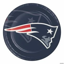 Discount ✨ NFL New England Patriots Paper Plates - 24 Ct. 🔔