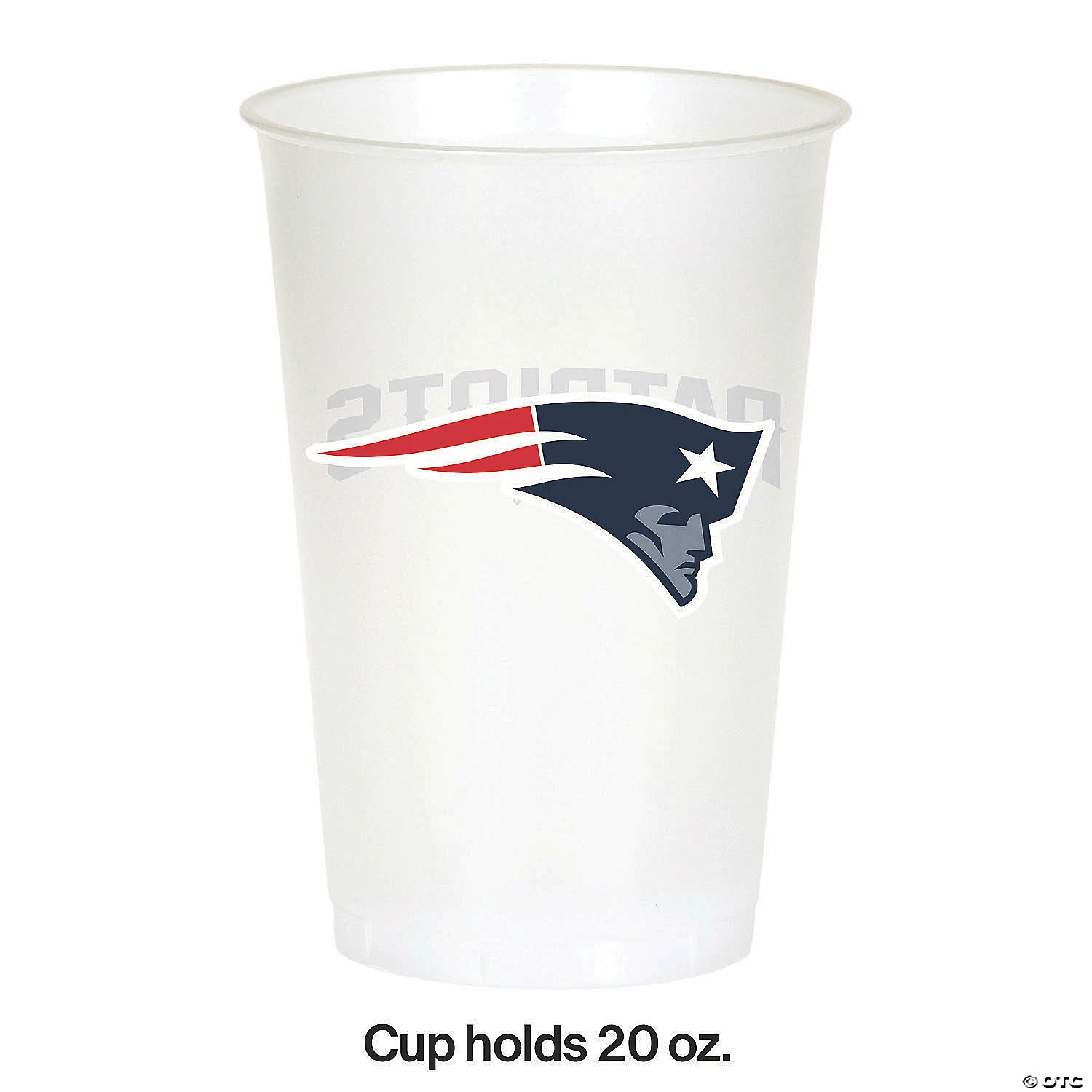 Flash Sale ๐ฏ NFL New England Patriots Plastic Cups - 24 Ct. ๐ - Image 2