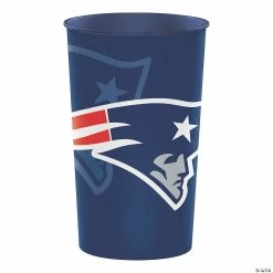 New 🔔 NFL New England Patriots Souvenir Plastic Cups - 8 Ct. 👍