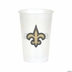 Best Pirce 👏 NFL New Orleans Saints 20 oz. Plastic Cups - 24 Ct. ❤️