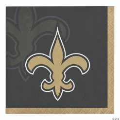 Discount 🎁 NFL New Orleans Saints Beverage Napkins 48 Count 🤩