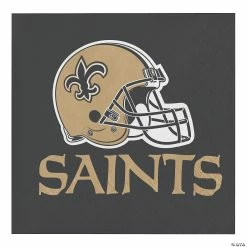 Budget 😀 NFL New Orleans Saints Napkins 48 Count 🔔