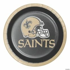 Hot Sale 🤩 NFL New Orleans Saints Paper Dessert Plates - 24 Ct. 🔥