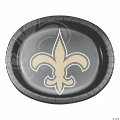 Brand new 😍 NFL New Orleans Saints Paper Oval Plates - 24 Ct. 🔥