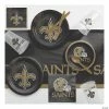 Discount 🤩 NFL New Orleans Saints Party Supplies Kit for 8 Guests 🌟