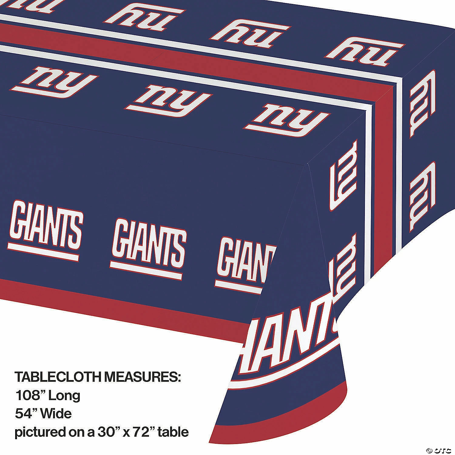 Best deal ๐งจ NFL New York Giants Game Day Party Supplies Kit for 8 guests ๐ - Image 5