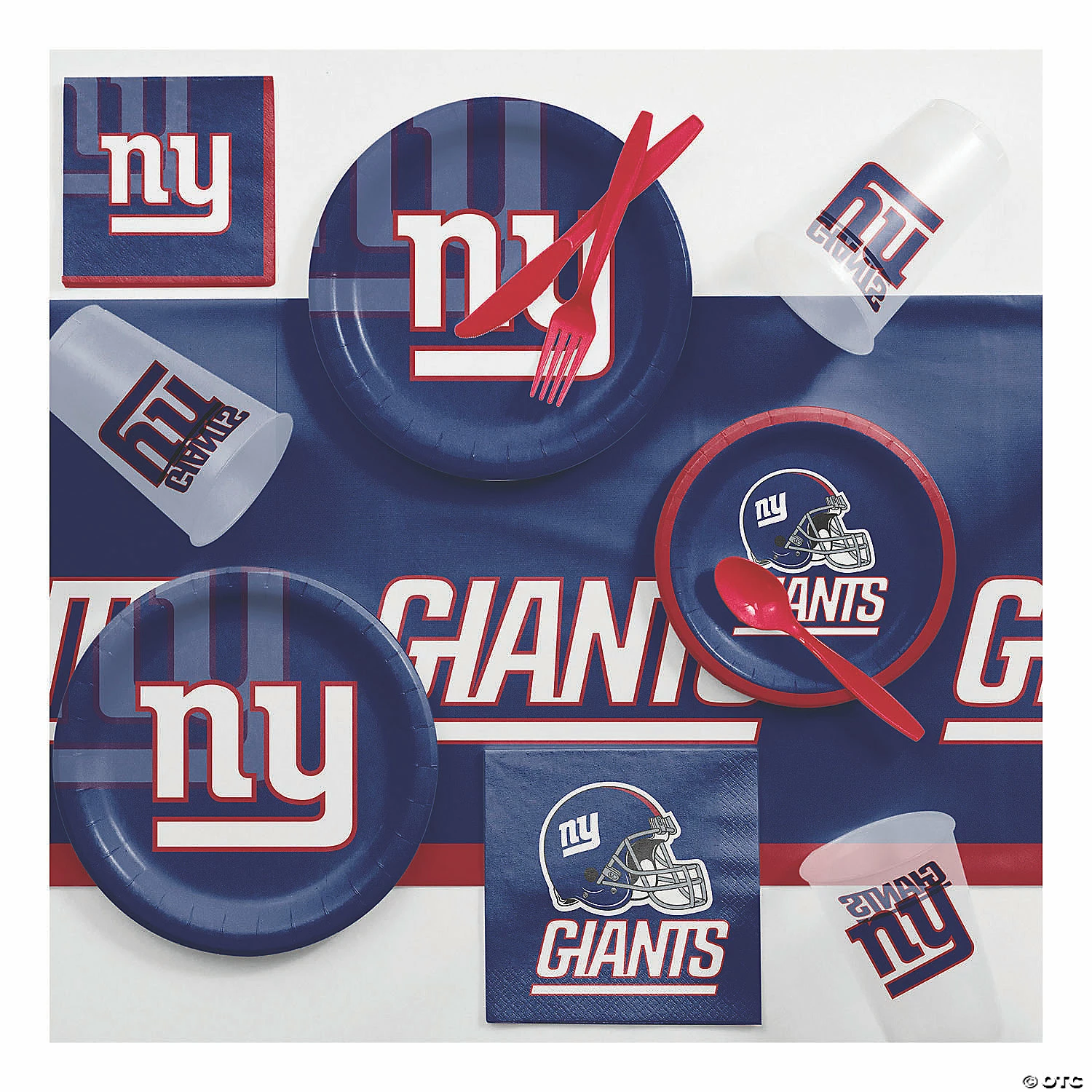 Best deal ๐งจ NFL New York Giants Game Day Party Supplies Kit for 8 guests ๐