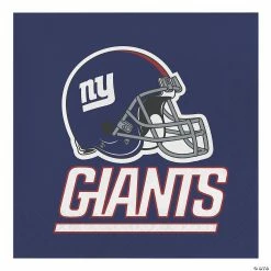 Flash Sale 🥰 NFL New York Giants Napkins 48 Count 🌟