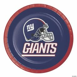 New 👍 NFL New York Giants Paper Dessert Plates - 24 Ct. 💯