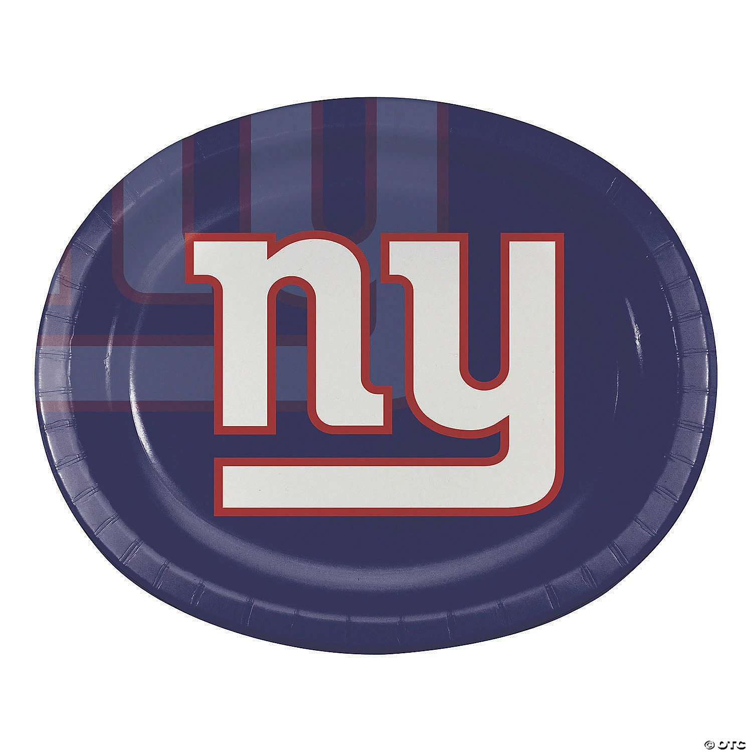 Buy ✨ NFL New York Giants Paper Oval Plates - 24 Ct. 🔔