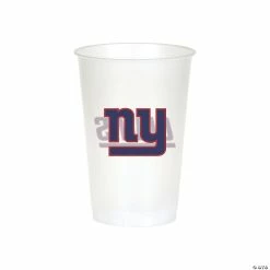 Cheap 🥰 NFL New York Giants Plastic Cups - 24 Ct. 🤩