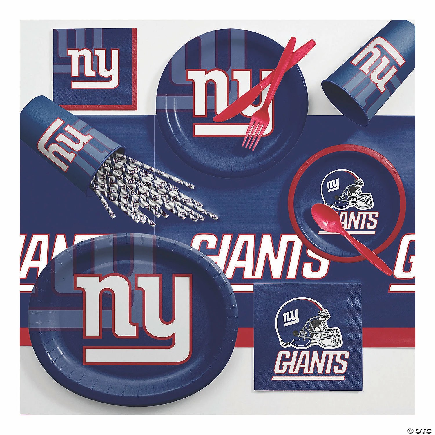 Cheap ๐ฏ NFL New York Giants Ultimate Fan Party Supplies Kit for 8 guests ๐