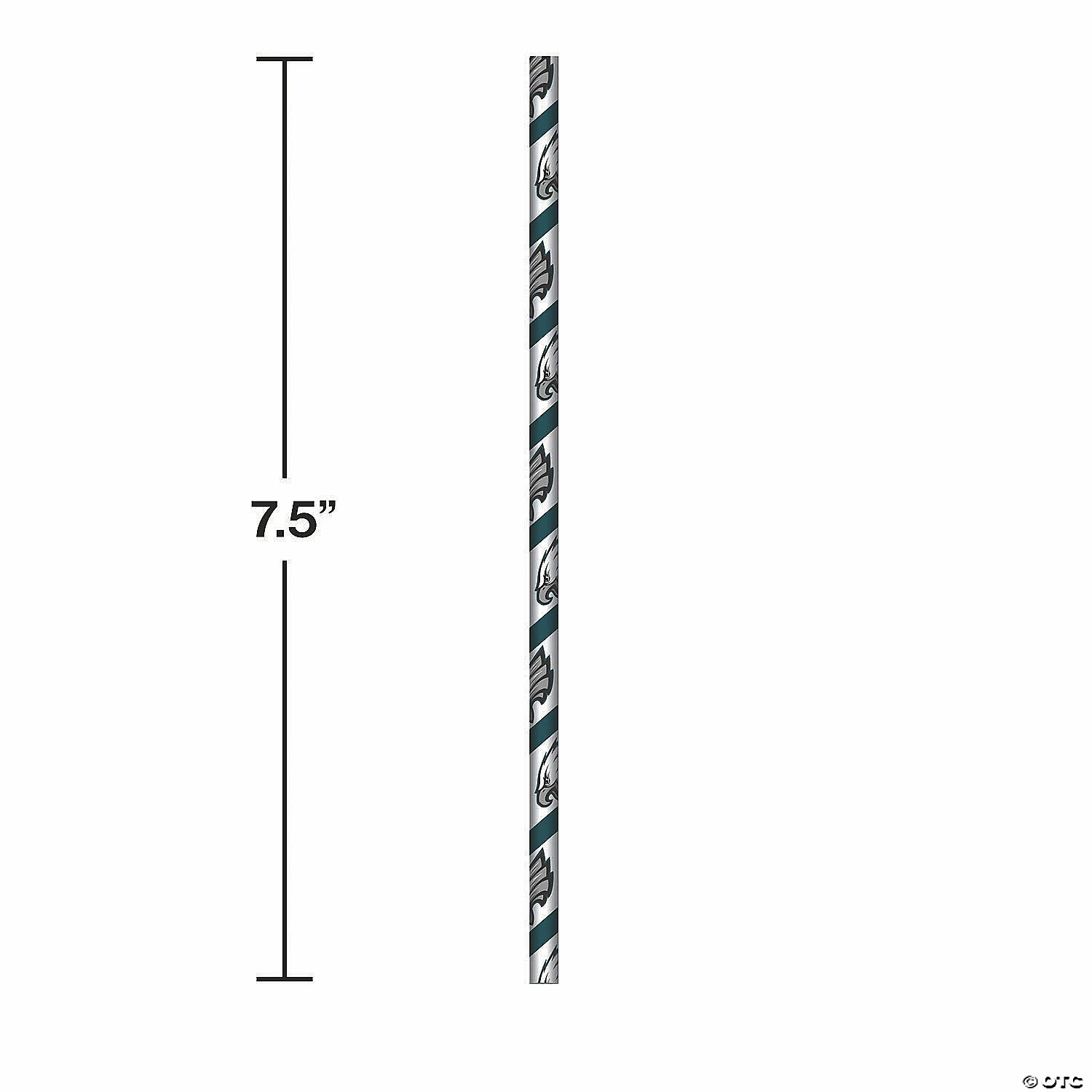 New ๐ NFL Philadelphia Eagles Paper Straws - 72 Pc. ๐ - Image 2