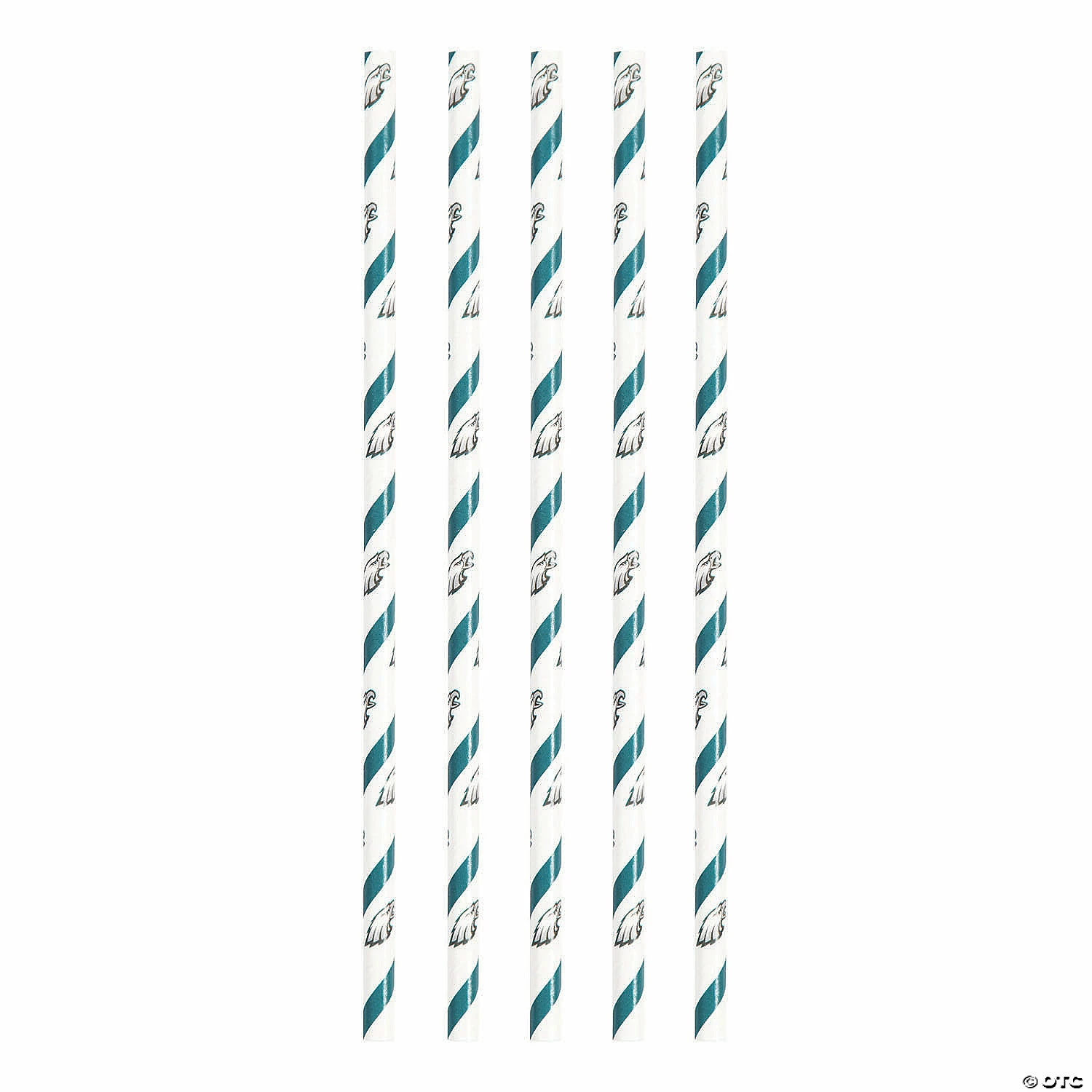 New ๐ NFL Philadelphia Eagles Paper Straws - 72 Pc. ๐
