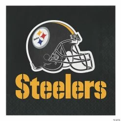 Coupon ❤️ NFL Pittsburgh Steelers Napkins 48 Count 👍