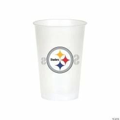 Deals 🛒 NFL Pittsburgh Steelers Plastic Cups - 24 Ct. 🎉