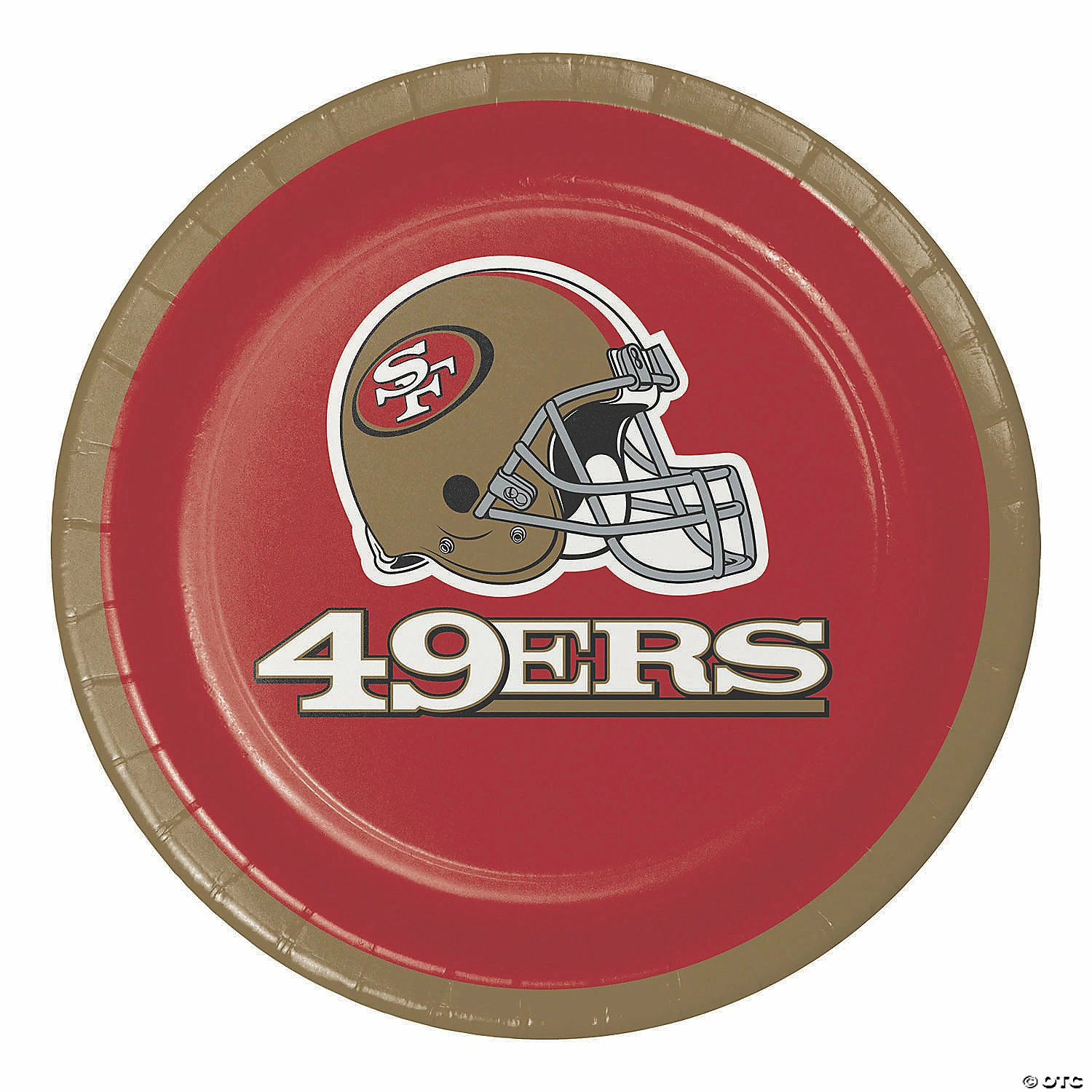 Cheap 🔥 NFL San Francisco 49ers Paper Dessert Plates - 24 Ct. 🛒