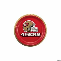 Best Pirce ⌛ NFL® San Francisco 49ers™ Paper Dessert Plates - 8 Ct. 🛒