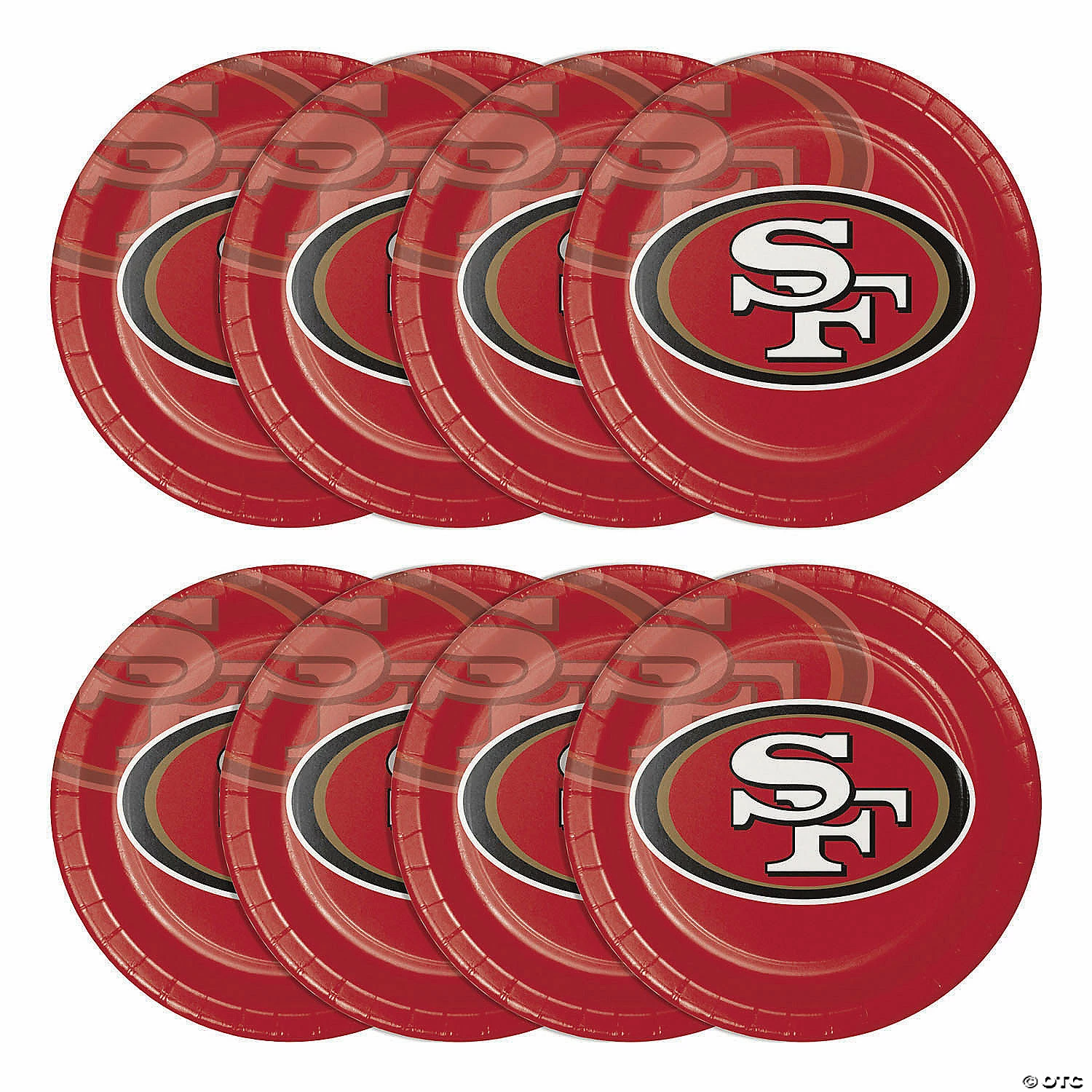 Best deal ๐ NFL San Francisco 49ers Paper Plate and Napkin Party Kit ๐ - Image 2