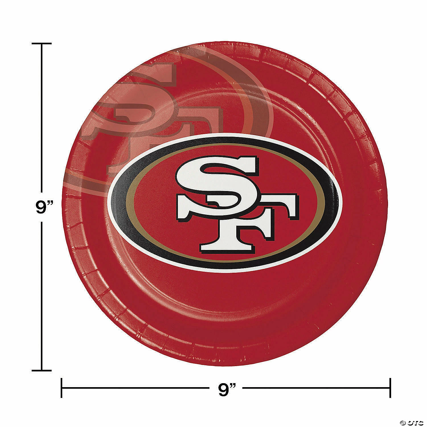 Best deal ๐ NFL San Francisco 49ers Paper Plate and Napkin Party Kit ๐ - Image 3