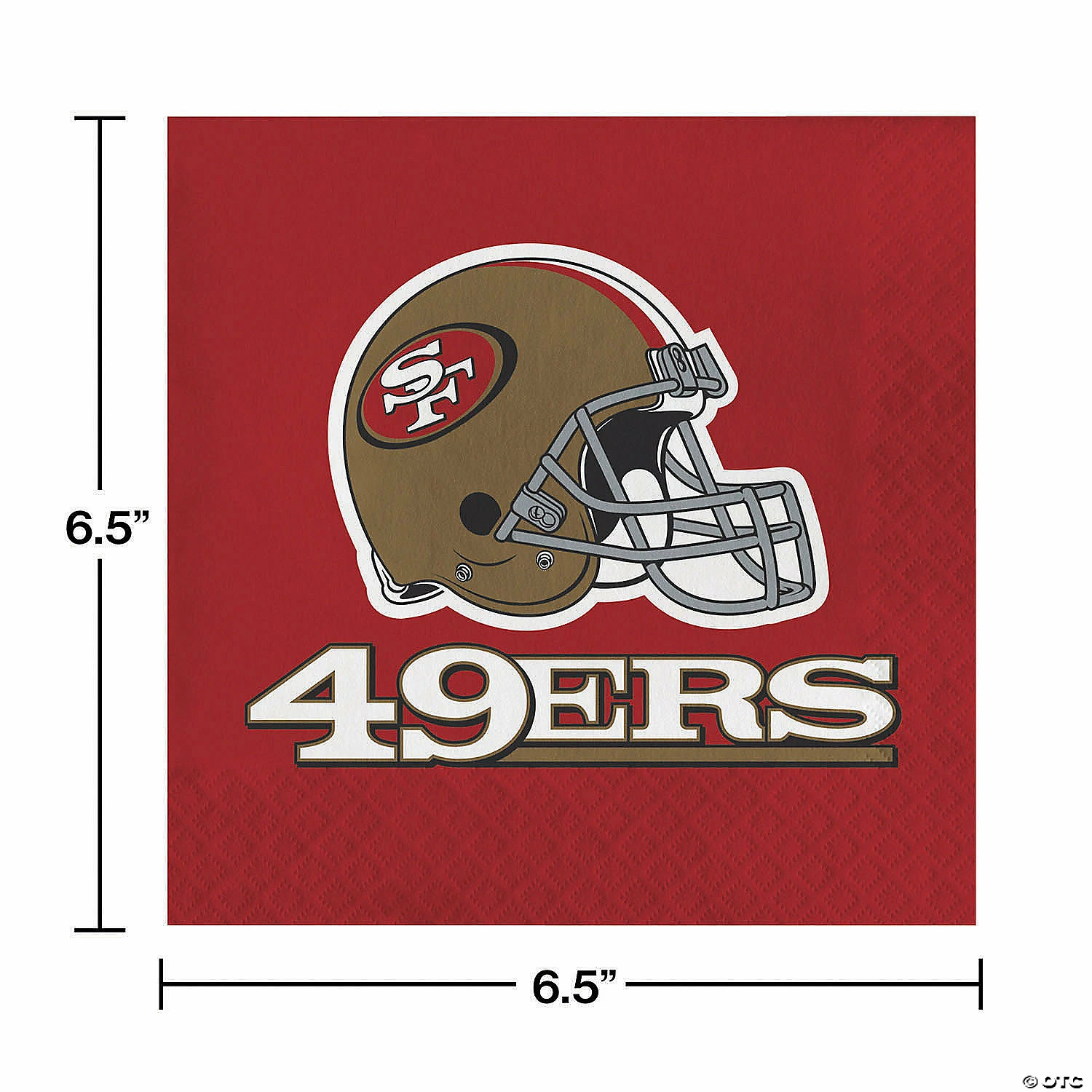 Best deal ๐ NFL San Francisco 49ers Paper Plate and Napkin Party Kit ๐ - Image 5