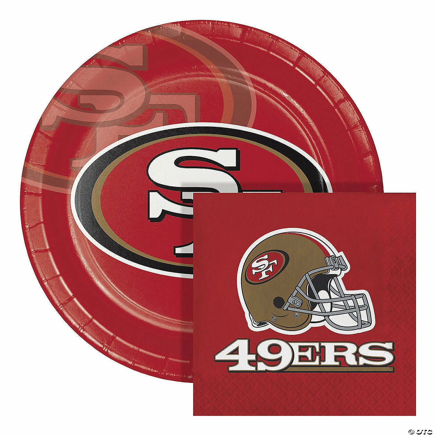Best deal ๐ NFL San Francisco 49ers Paper Plate and Napkin Party Kit ๐