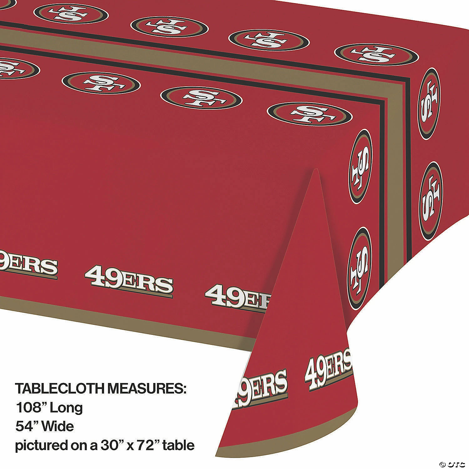 Best reviews of ๐ฅฐ NFL San Francisco 49ers Plastic Tablecloths 3 Count ๐ - Image 2