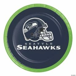 Outlet 🎉 NFL Seattle Seahawks Paper Dessert Plates - 24 Ct. 🧨