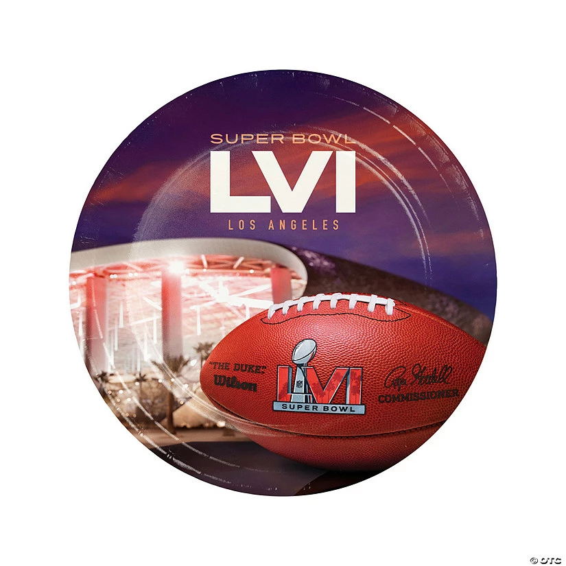Cheap ❤️ NFL® Super Bowl 2022 Dinner Plates - 8 Ct. 🔔