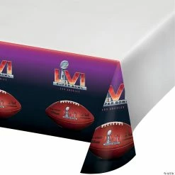 Deals 🥰 NFL® Super Bowl 2022 Plastic Tablecloth 🔔