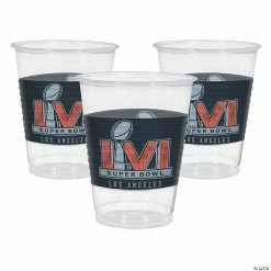 Outlet 🔥 NFL® Super Bowl LVI Cups - 25 Ct. 🎉